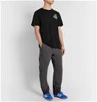 adidas Originals - Shattered Logo-Print Cotton-Jersey T-Shirt - Black