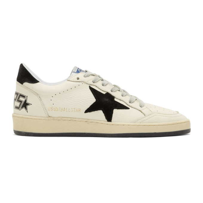 Photo: Golden Goose White Ball Star Sneakers