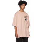 McQ Alexander McQueen Pink High Voltage Sonic Impact T-Shirt