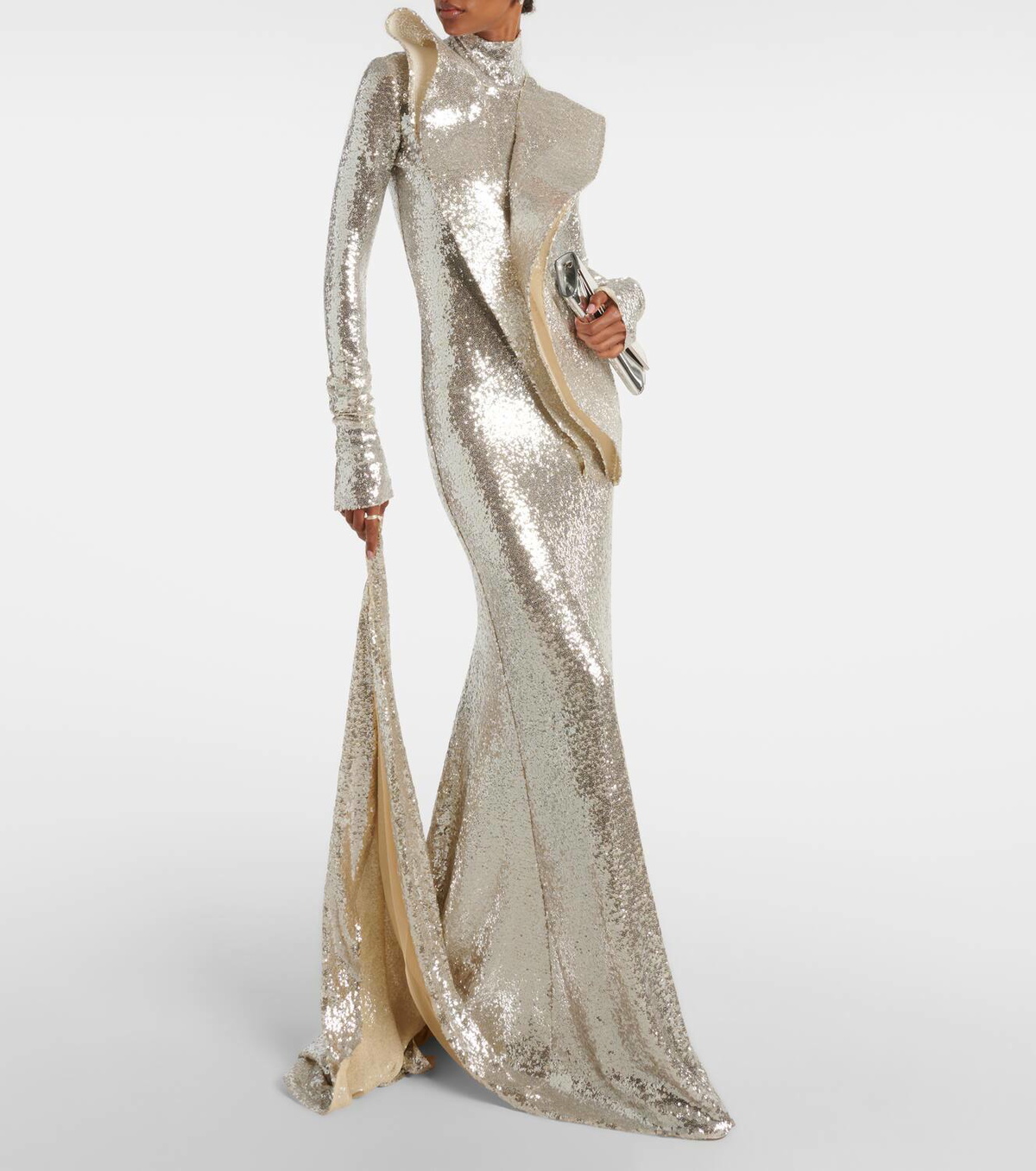 Maticevski Orbital ruffled sequined gown Maticevski Maticevski Orbital ruffled sequined gown Maticevski