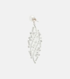 Magda Butrym Crystal-embellished faux-pearl drop earrings
