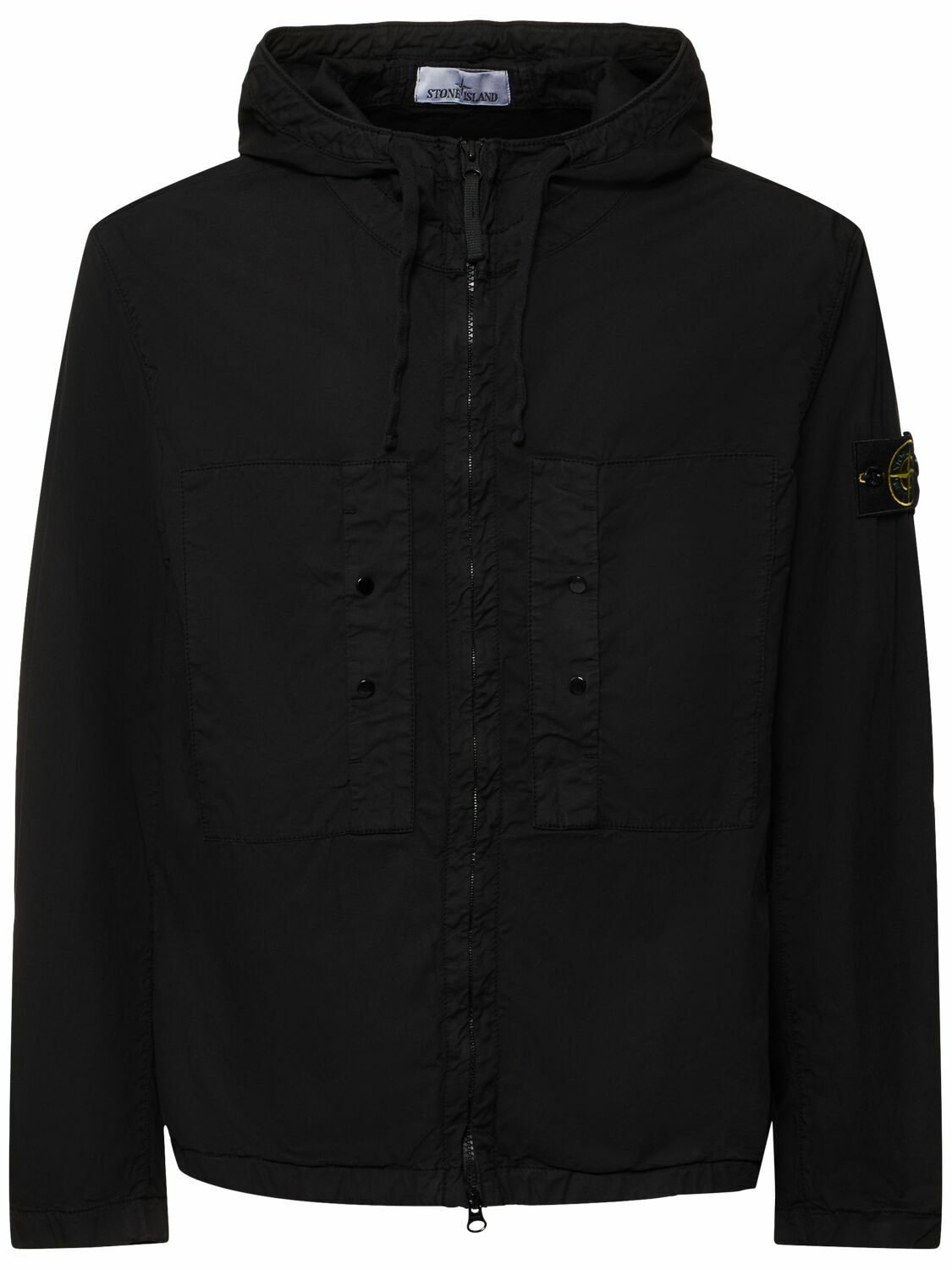 SS03 STONE ISLAND COMPACT FLAX LINEN JACKET (XL) - Jazzy Badger