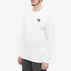 Fucking Awesome Men's Long Sleeve FA 3D T-Shirt in White