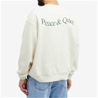 Museum of Peace and Quiet Men's Wordmark Sweatshirt in Bone