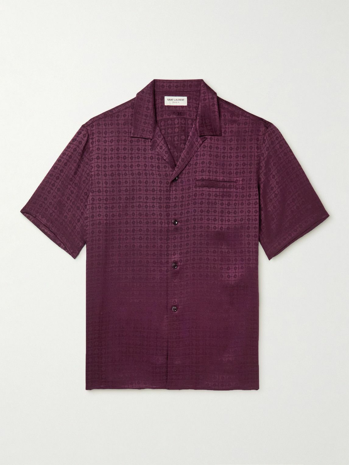 silk camp collar shirt - tundra mauve – Commun des Mortels