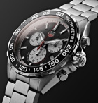TAG Heuer - Formula 1 Quartz Chronograph 43mm Stainless Steel Watch - Men - Silver