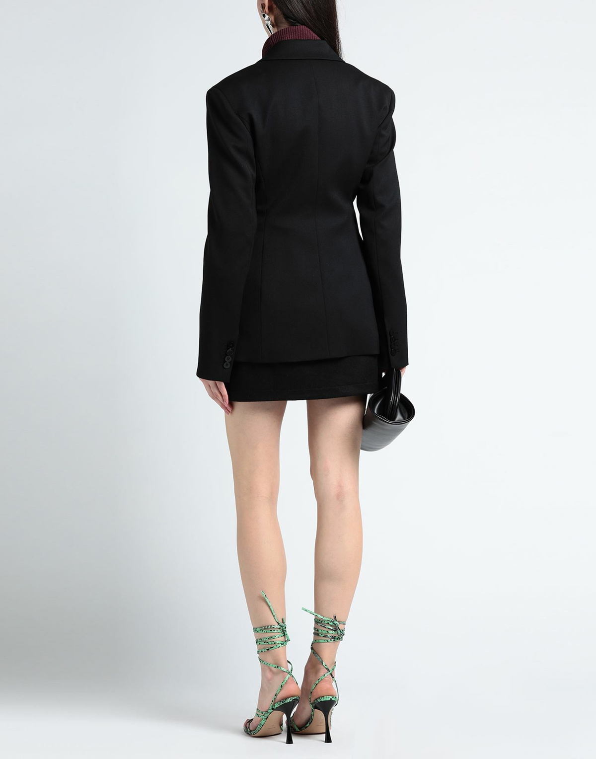 The Attico Womens Blazer in Black