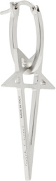 Rick Owens Pentagram Single Earring