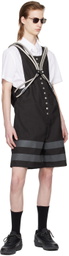 Olly Shinder Black Reflective Overalls