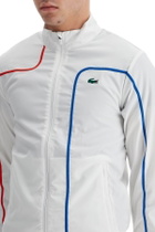 LACOSTE 'sporty tracksuit with contrasting stitching White