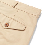 Maison Kitsuné - Cotton-Twill Chino Shorts - Beige