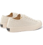 visvim - Skagway Lo Dogi Woven Canvas and Leather Sneakers - Men - Cream