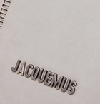 Jacquemus - Le Gadjo Logo-Detailed Leather Pouch - Stone