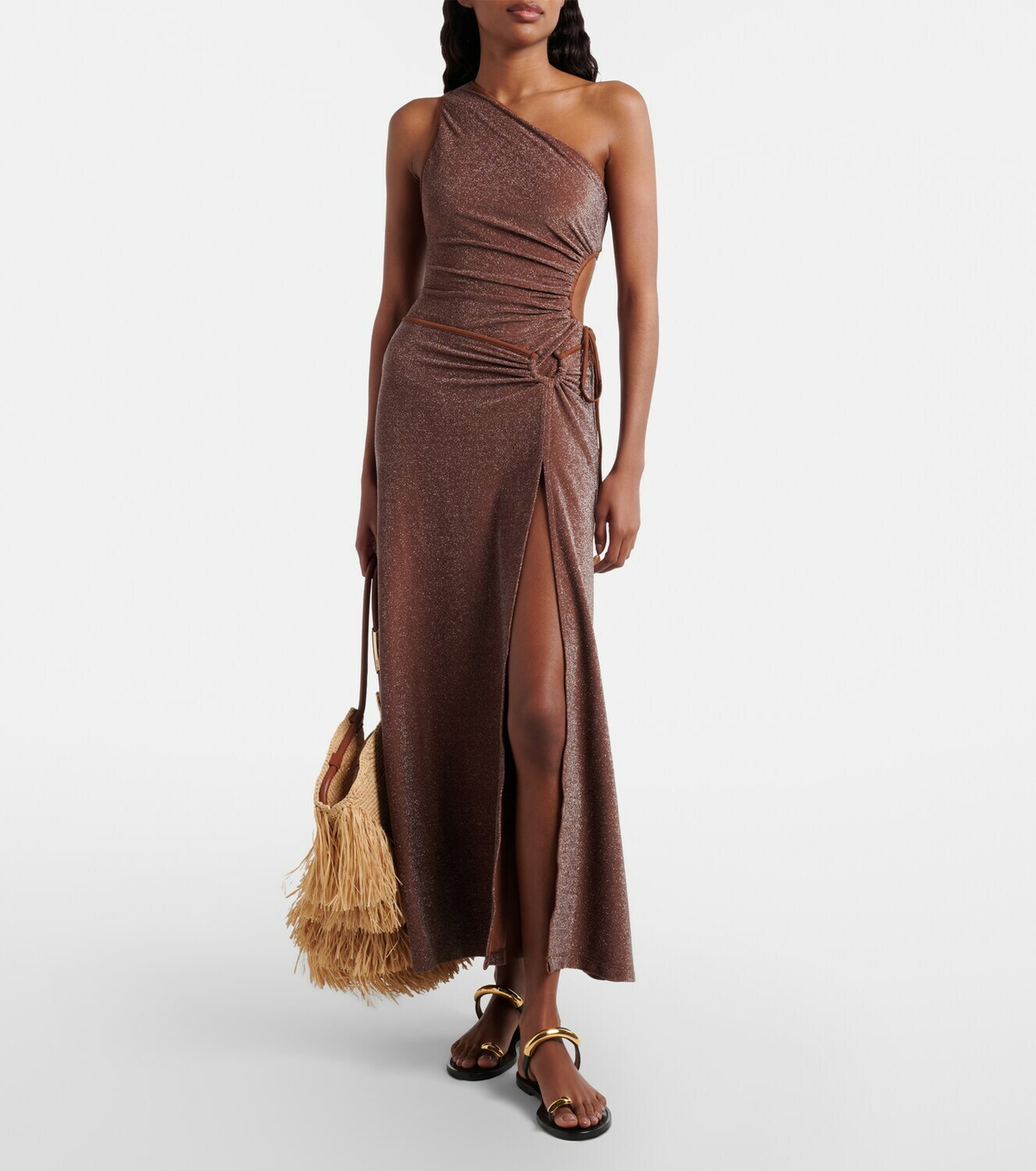 Johanna Ortiz Nuevo Destino midi skirt