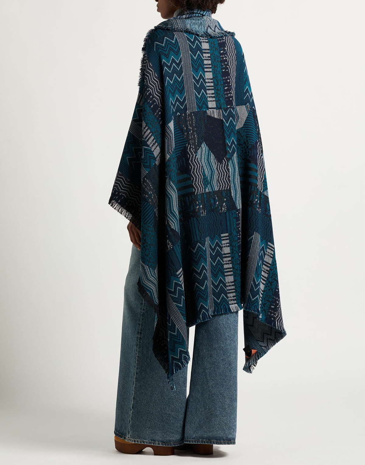 Missoni Womens Cape Deep teal