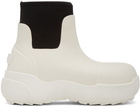 AMBUSH Off-White Rubber Chelsea Boots