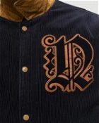 Thisisneverthat Fortuna Corduroy Varsity Jacket Blue - Mens - College Jackets