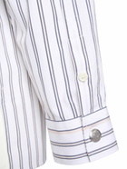 JACQUEMUS La Chemise Striped Cotton Shirt