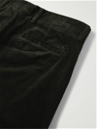 NN07 - Theo 1322 Straight-Leg Organic Cotton-Blend Corduroy Trousers - Brown
