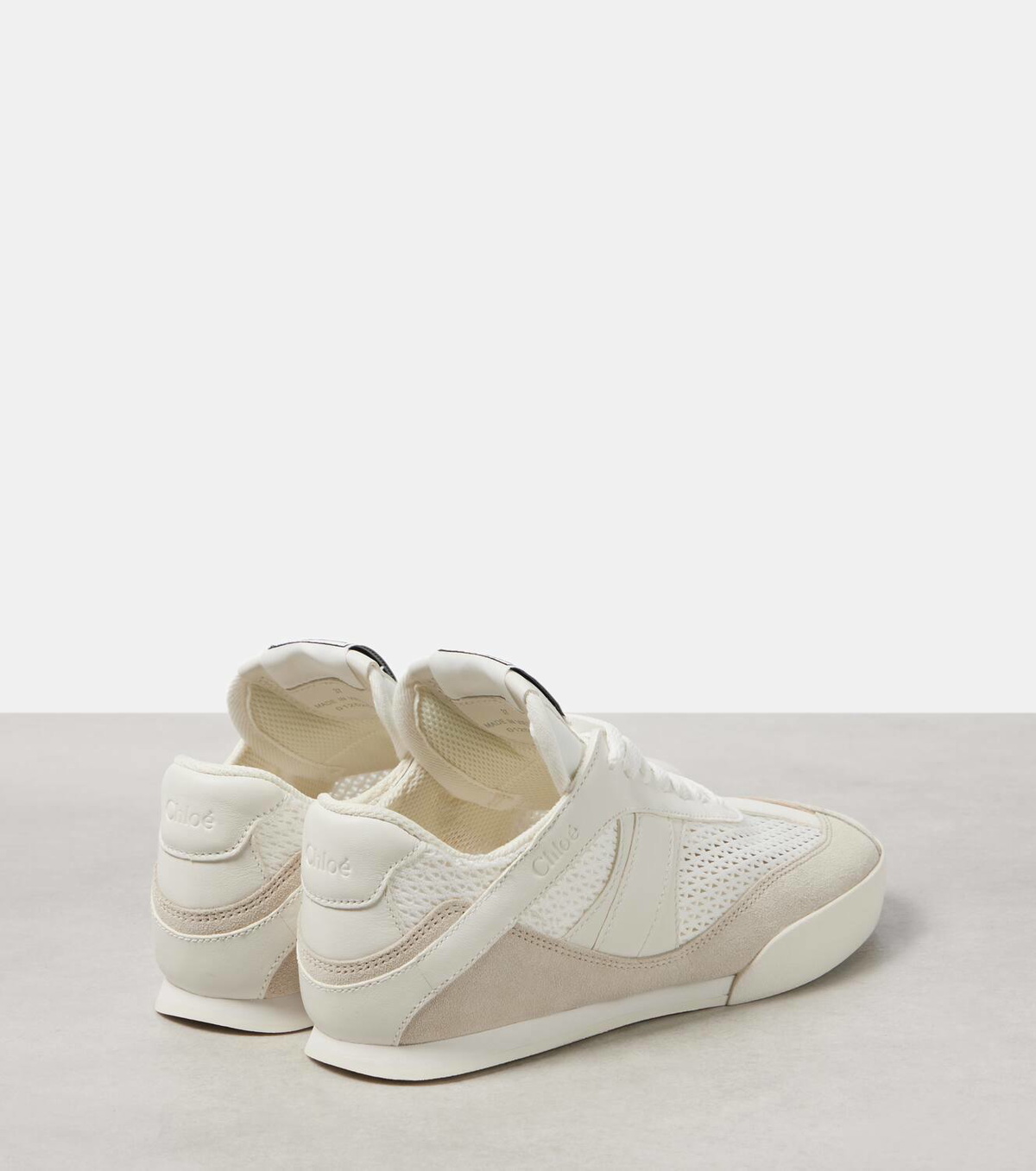 Chloé Chloé Kick leather low-top sneakers