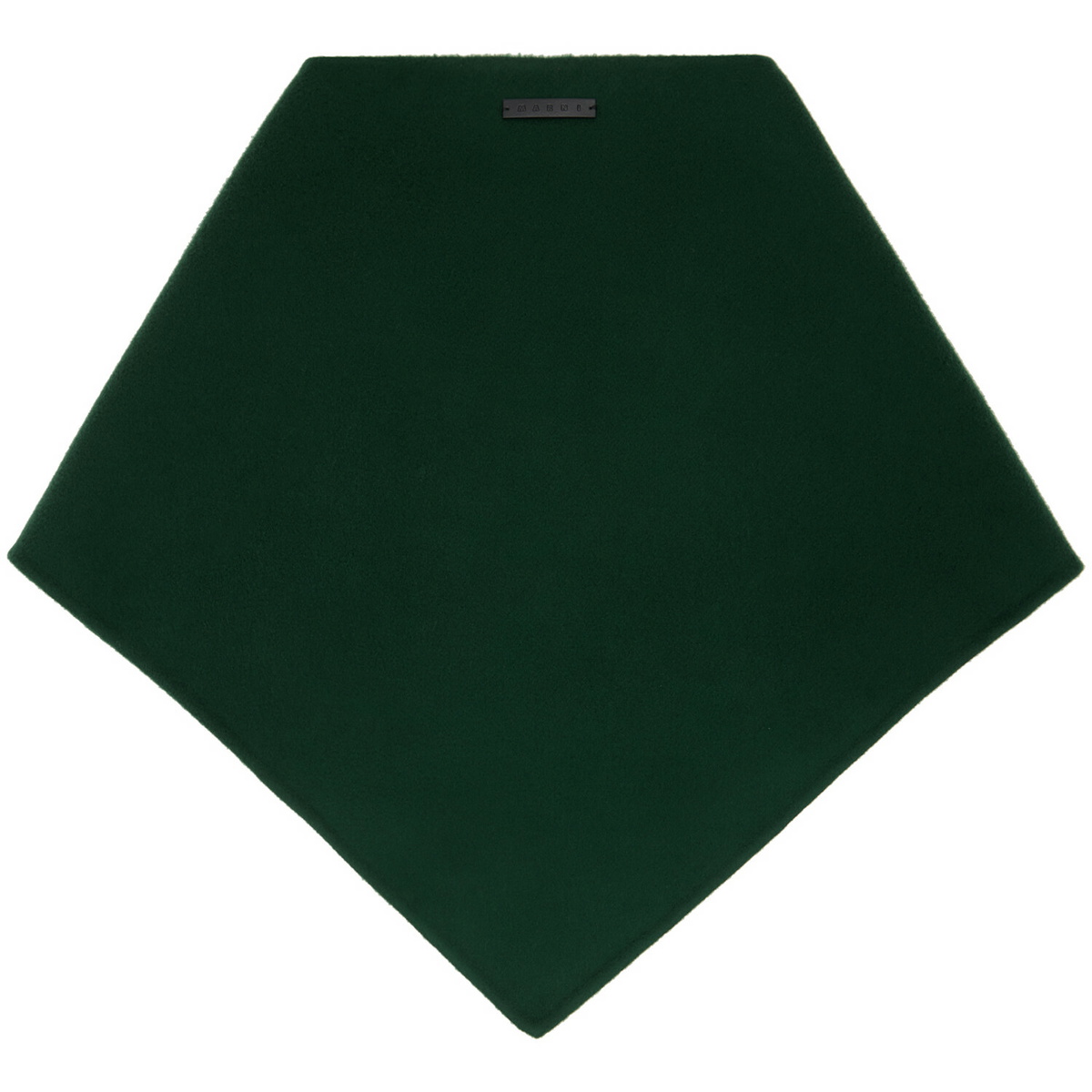 Marni Green Mini Logo Triangle Scarf