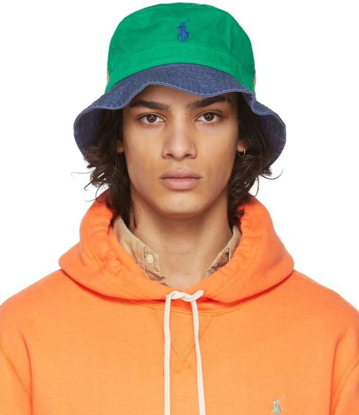 Photo: Polo Ralph Lauren Multicolor Cotton Bucket Hat