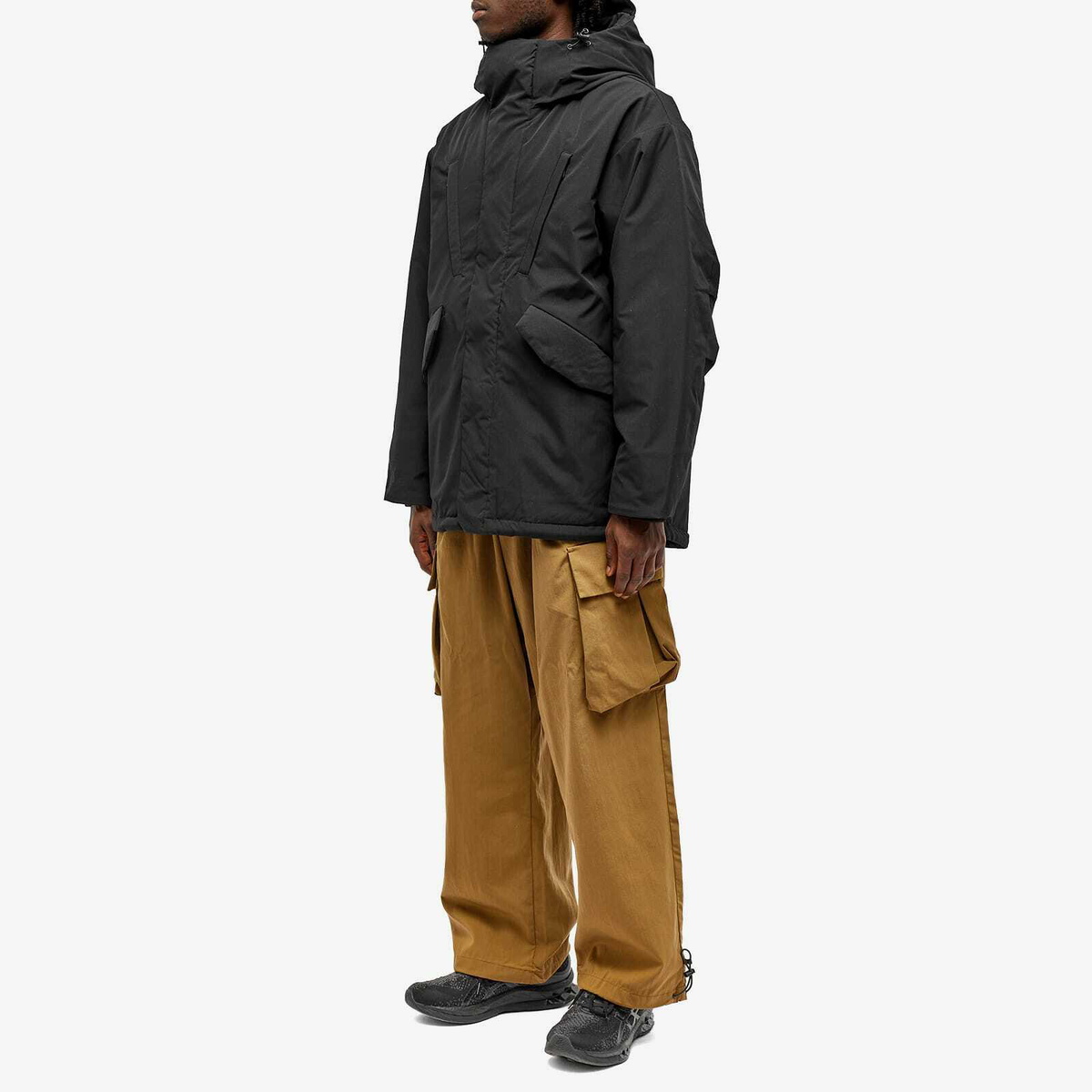 Gramicci Men's x F/CE. Military Padding Blouson in Black Gramicci