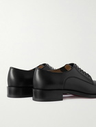 Christian Louboutin - Cortomale Leather Derby Shoes - Black