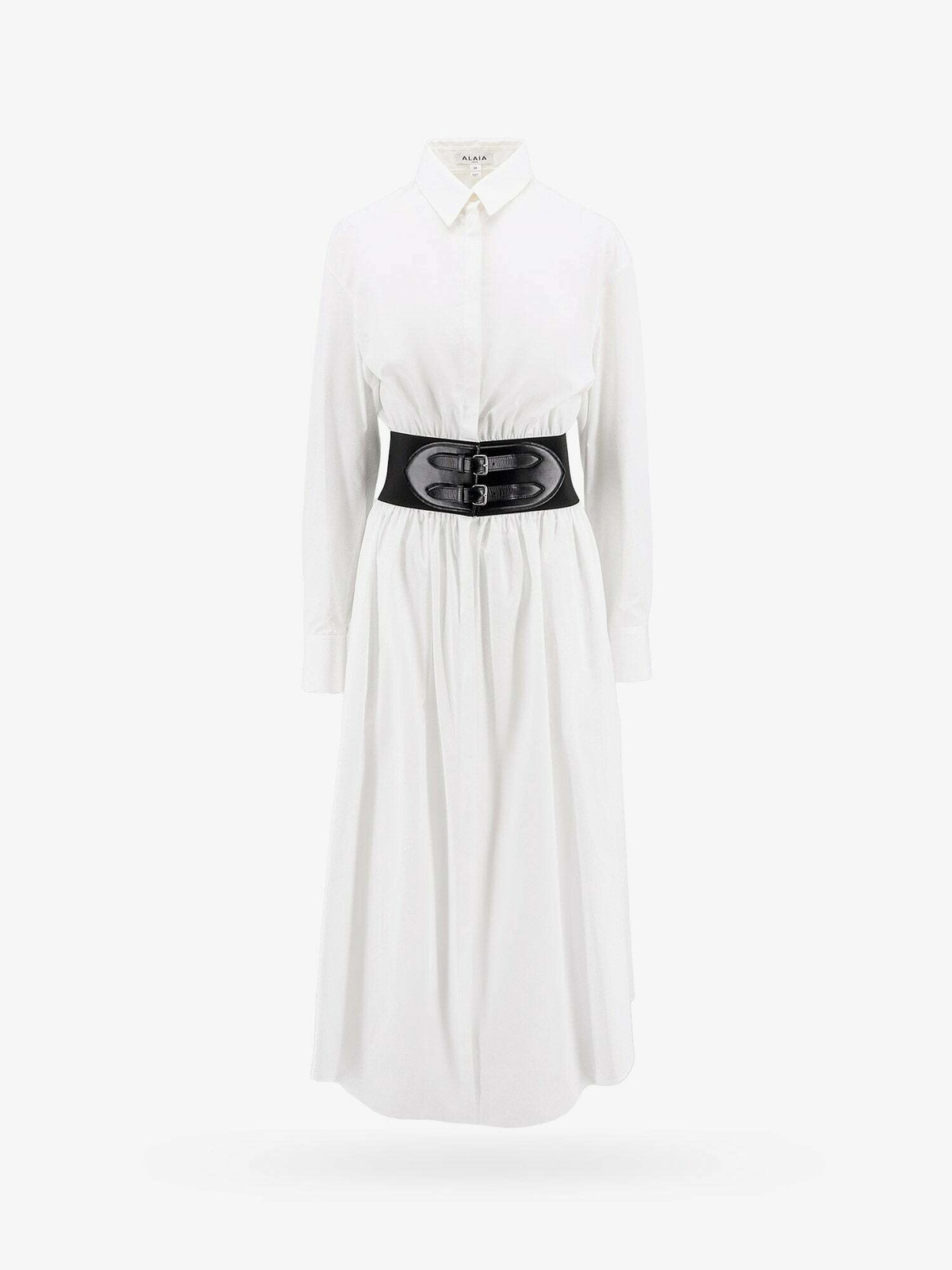 Alaia White Dress Womens ALAÏA