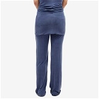 Peachy Den Women's Kylie Cupro Trousers in Denim Blue