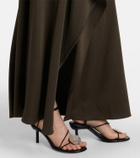 Christopher Esber Occhio embellished jersey maxi skirt