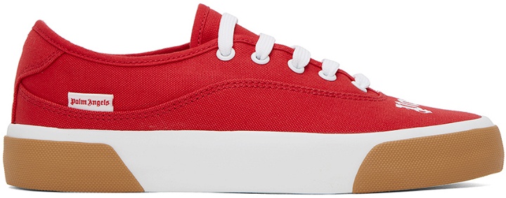 Photo: Palm Angels Red Skaters Sneakers
