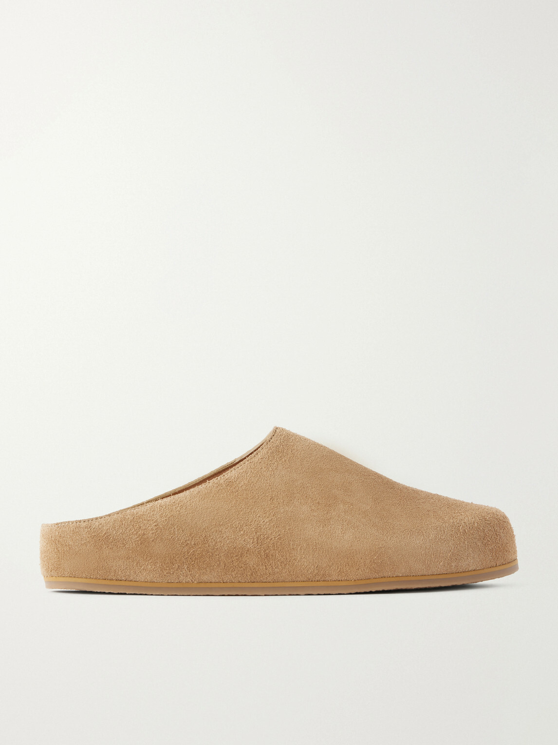 Studio Nicholson - Suede Clogs - Brown