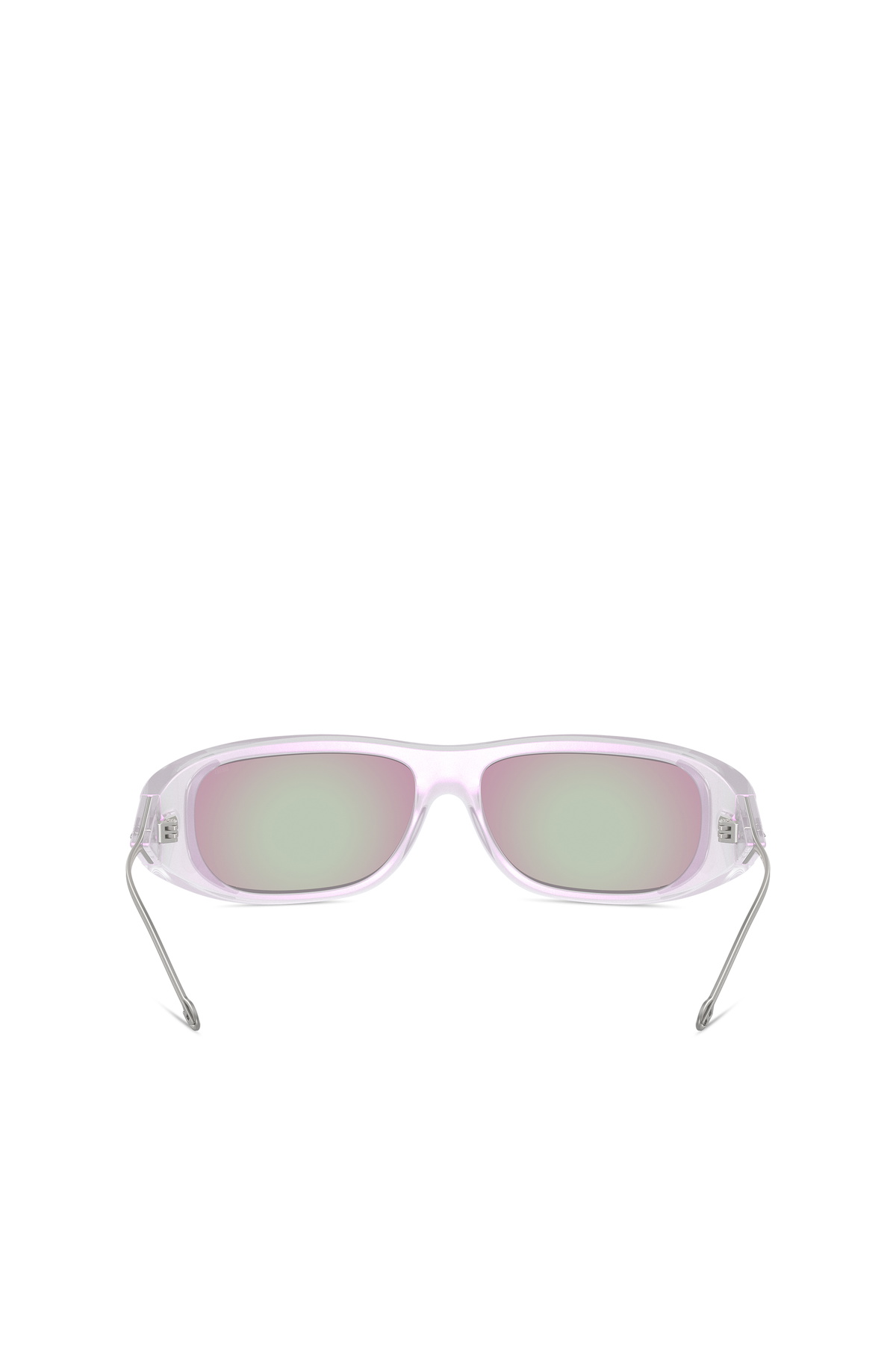 Diesel Wraparound style sunglasses - Sunglasses - Unisex - White