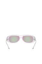Diesel Wraparound style sunglasses - Sunglasses - Unisex - White