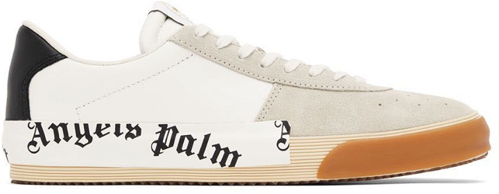 Photo: Palm Angels White Vulcanized Sneakers