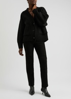 Rohe Wool Cardigan Black