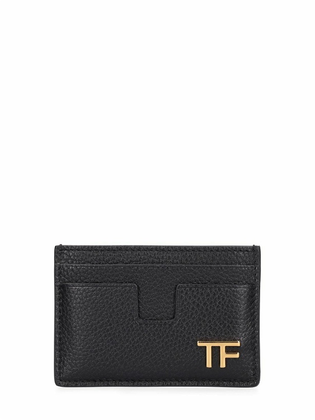 Photo: TOM FORD - Soft Grain Leather Card Holder W/logo
