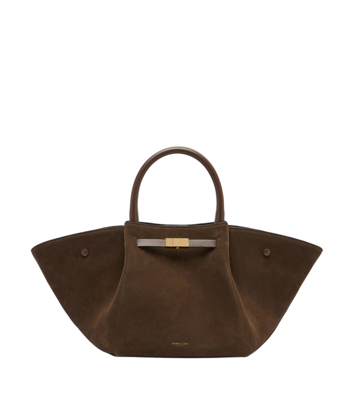 Photo: DeMellier New York Midi suede top-handle bag