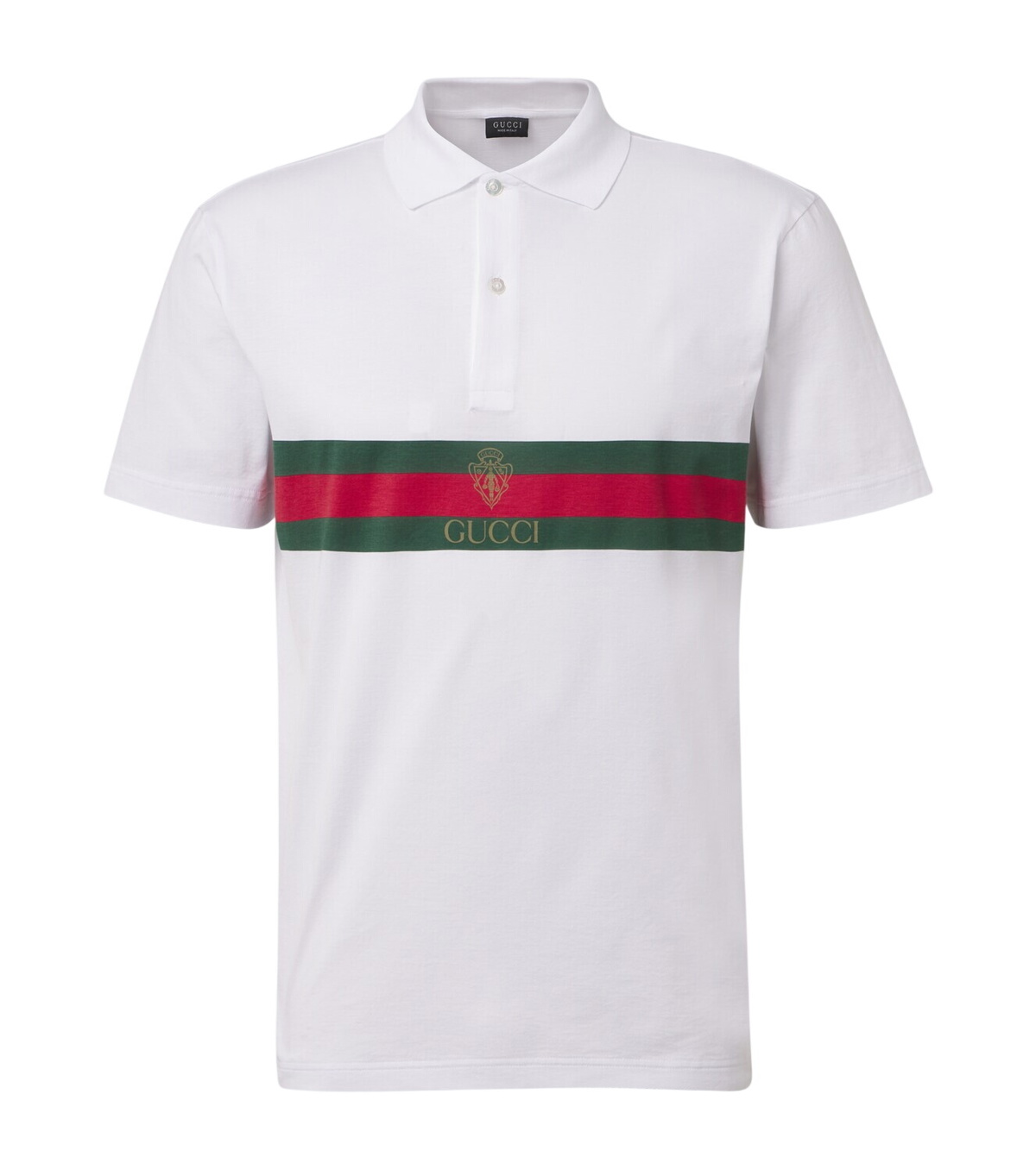 Gucci Blue Snake Collar Shirt Gucci