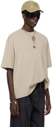 Acne Studios Khaki Crewneck T-Shirt