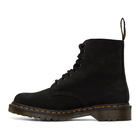 Dr. Martens Black Nubuck 1460 Pascal Boots