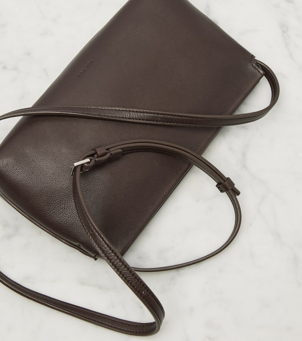 The Row Rene leather shoulder bag