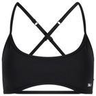 TALA Women's DayFlex Strappy Back Sports Bra in Shadow Black