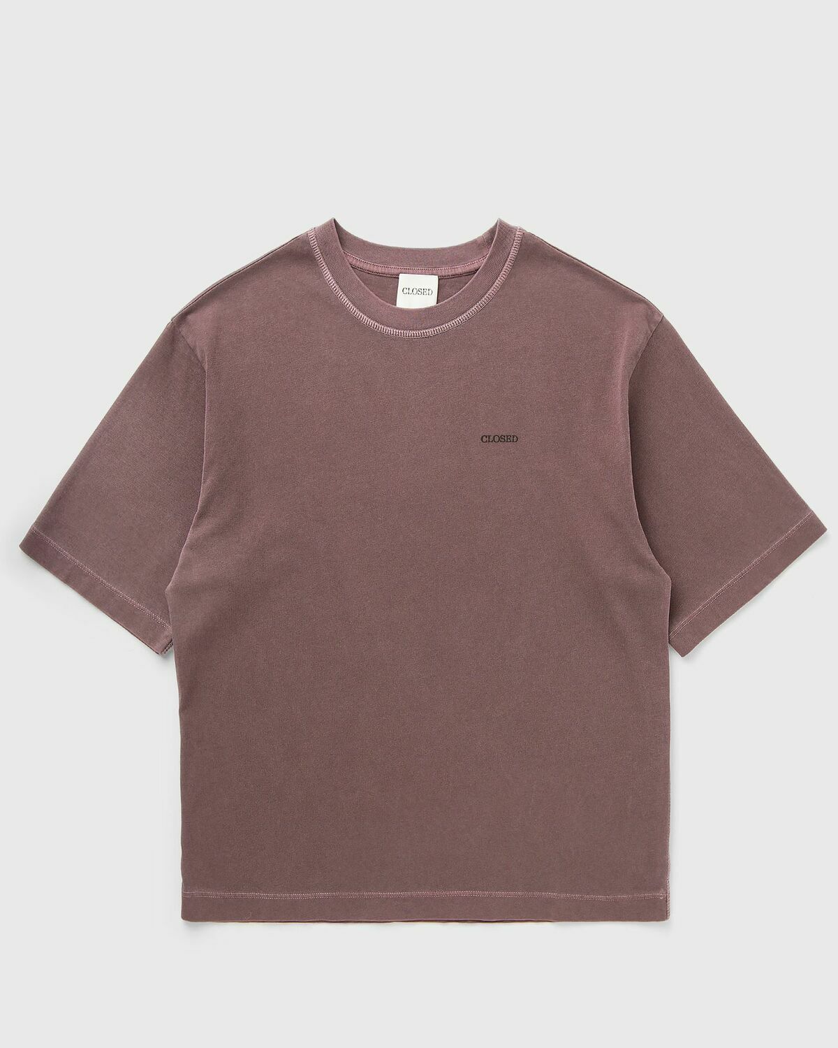 CLOSED RELAXED TEE Red Womens Shortsleefe