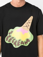 ICECREAM - Cotton Dropped Cone Print T-shirt
