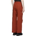 paria /FARZANEH Red Geri Cargo Trousers