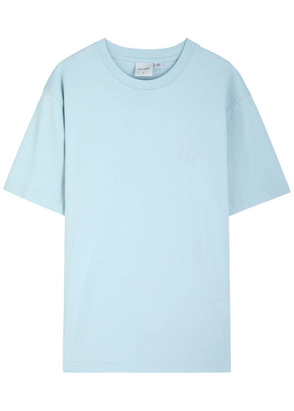 Photo: Daily Paper Orbit Logo Cotton T-shirt Light Blue