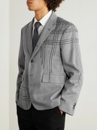 Thom Browne - Unstructured Embroidered Twill Jacket - Gray