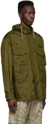 Engineered Garments Green Nylon Jacket